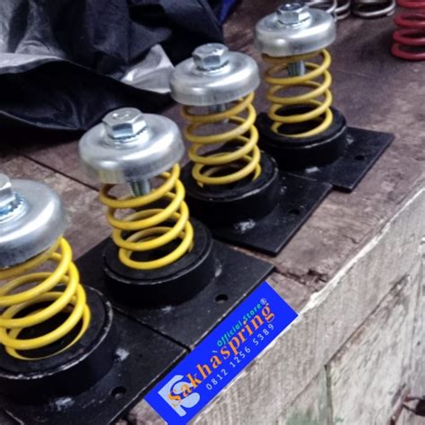 Jual Spring Penahan Getaran Vibrating Mounting Beban Titik Max Load