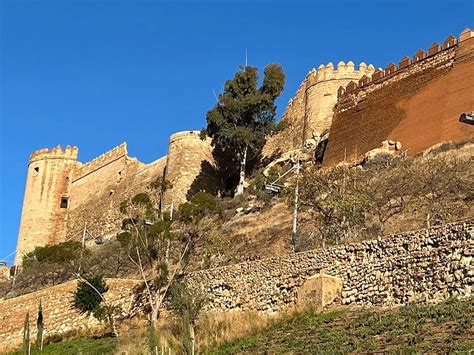 The Alcazaba at Almeria is the second largest Alcazaba in the Iberian ...