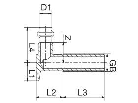 B Press Gas Wall Plate Elbow Mm X Mm Bspm From Reece