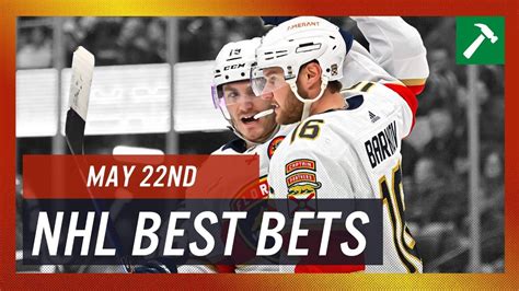 NHL Best Bets May 22 2024 2023 2024 NHL Betting And Daily Picks