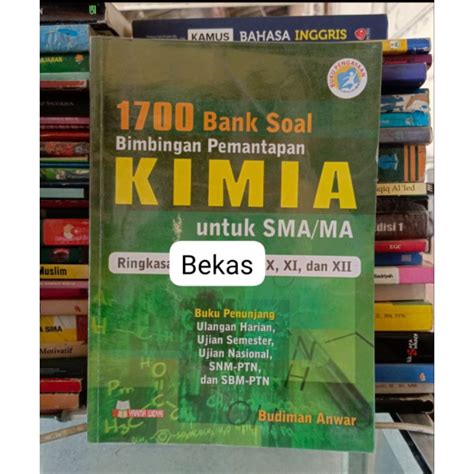 Jual 1700 Bank Soal Bimbingan Pemantapan Kimia SMA Kelas 10 11 12