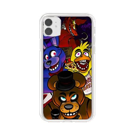 Five Nights At Freddys Characters Iphone 11 Clear Case Casetsy In