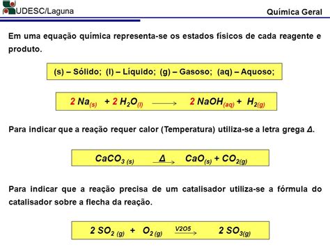 Prof Cristian Berto da Silveira QUÍMICA GERAL UNIDADE 7 REAÇÕES