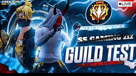 Free Fire Live Guild Testing Guild Test Live Ff Live Guild Test