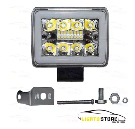 Faro Barra Dually Led Arillo Blanco Fijo Estrobo V V