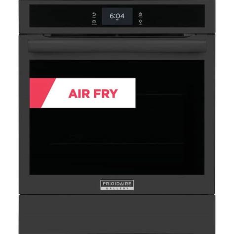 Frigidaire Gallery 24 In Single Electric Wall Oven Self Cleaning With Air Fry Steam Bake And