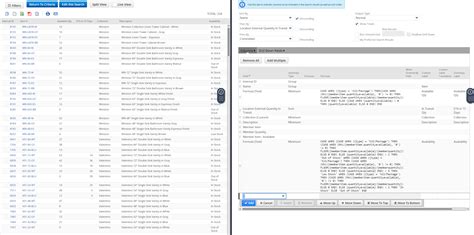 Saved Search Report To Show Inventory item and max available of (kit