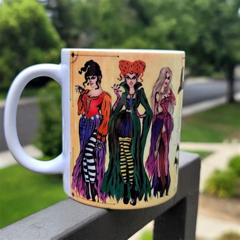 Hocus Pocus Mug From Blue Cat Tees Us Cup Sanderson Sisters Halloween