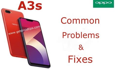 Common Oppo A3s Problems And Fixes Wi Fi Bluetooth Camera Sim And More