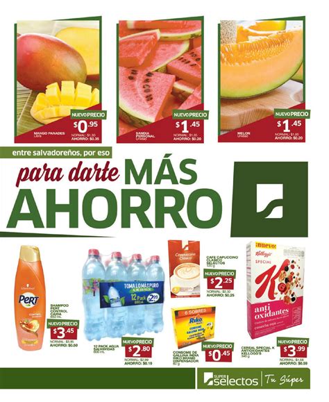 S Per Selectos Baja Los Precios Para Darte M S Ahorro Junio