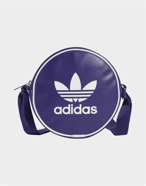 Purple Adidas Originals Adicolor Classic Round Bag Jd Sports Uk