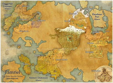 The Elder Scrolls Online Maps Guides And Walkthroughs Elder Scrolls