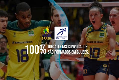 Voleibol brasileiro vai à Paris 100 de atletas formados em Clubes