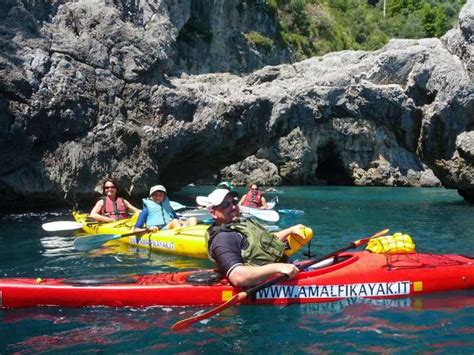 Costiera Amalfitana Tour In Kayak Con Snorkeling E Visita Alle Grotte