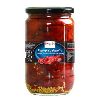 Papryka Jalapeno Czerwona W Zalewie Octowej 680 G Helcom Helcom