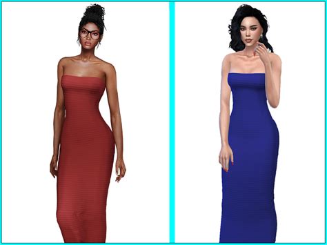 The Sims Resource Emma Dress