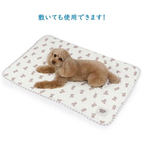 ペット 犬 セール クールマット ブランケット 冷感マット ペットベッド 夏用 ひんやり くま クールケット （90×60cm） 返品不可