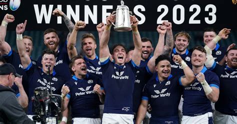 Six Nations Duhan Van Der Merwe Double Helps Scotland Beat England