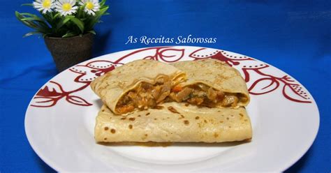 As Receitas Saborosas Crepes Recheados Alheiras