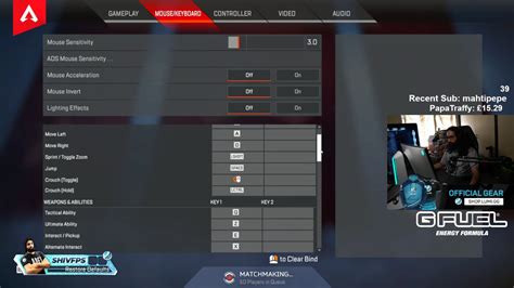 Shivfpss Updated Apex Legends Settings In Video Settings