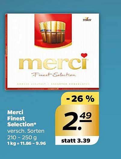 Merci Finest Selection Angebot Bei Netto Prospekte De