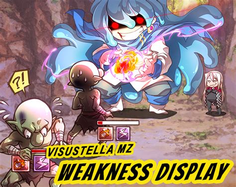 Weakness Display Plugin For RPG Maker MZ By VisuStellaMZ