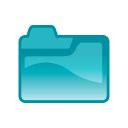 Folder Cyan Icon Tulliana 2 Iconpack Umut Pulat