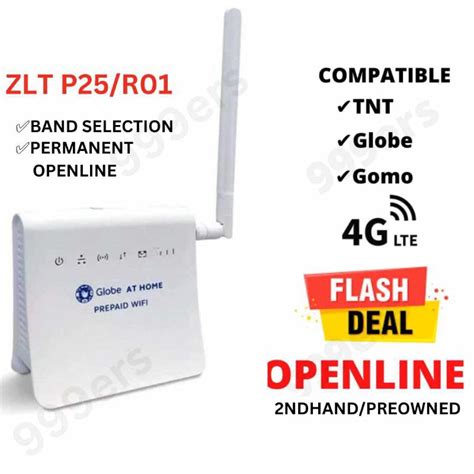 Prepaid Wifi Openline Zlt P Ndhand Used Shopee Philippines