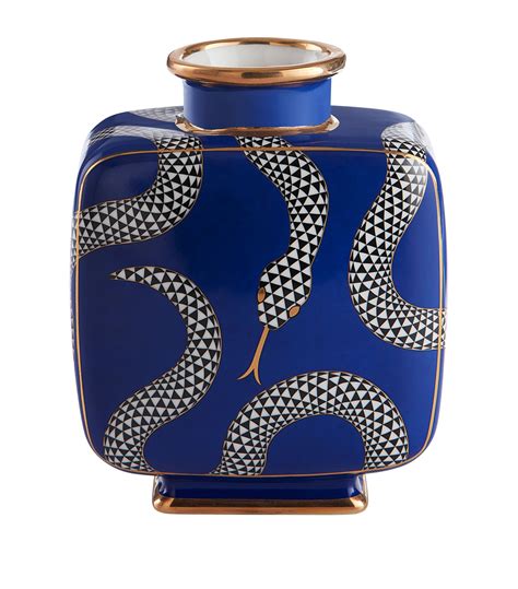 Jonathan Adler Multi Eden Square Vase Cm Harrods Uk