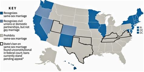 Same Sex Marriage Laws MAP Business Insider