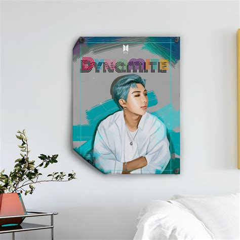 BTS RM Dynamite Poster Bts RM Digital Art Print Poster Bts Etsy