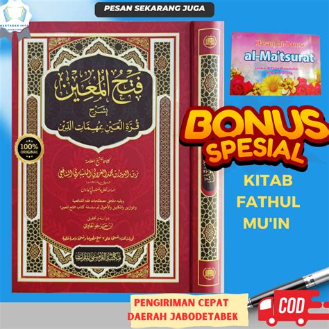 Jual Buku Kitab Fathul Fatul Pathul Patul Muin Maktabah Turmusy Depok Putih Murah Original Ori