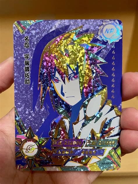 Kayou Tcg Naruto Card Uchiha Sasuke Nr Hobbies Toys Toys