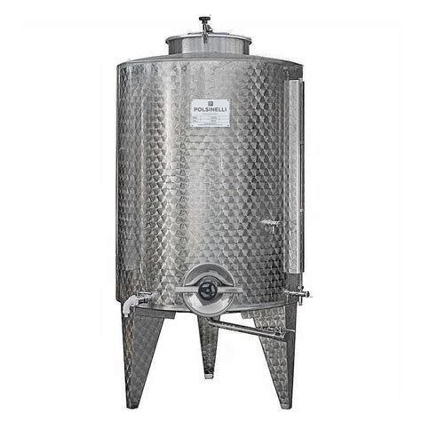 Cuve De Stockage Inox L Avec Trappe De Vidange Vin