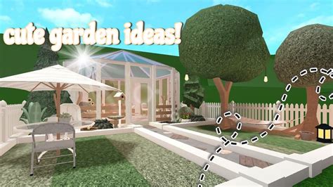 Garden Bloxburg Ideas