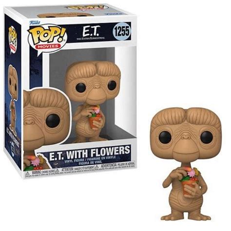 Funko Pop Movies E T The Extra Terrestrial E T With Flowers