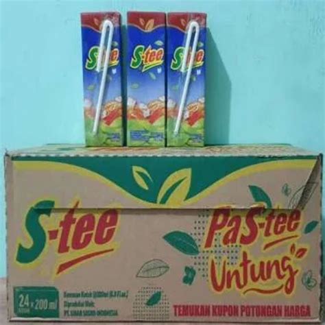 Jual Surabaya Dus S Tee Stee Teh Kotak Sosro Ml Dus Isi Pcs