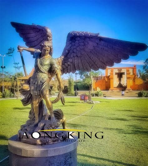 Archangel sculpture - metal art decorate|bronze statue