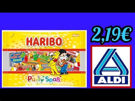 HARIBO Party Spaß neue Version 28 Tüten getestet Aldi 2 19