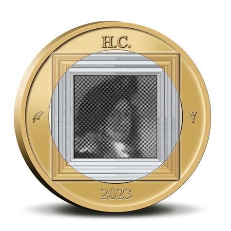 Nederland Holland Coin Fair Coincard Thema Johannes Vermeer