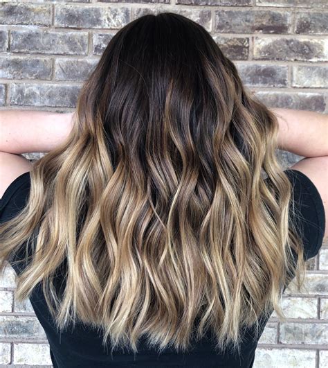 High Contrast Balayage Hair Hair Styles Long Hair Styles