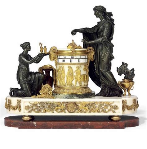 A Louis Xvi Ormolu Mounted White Verde Antico And Rouge Griotte Marble