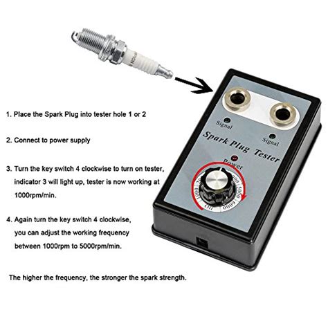 Vxscan Car Spark Plug Tester With Adjustable Double Hole Detector