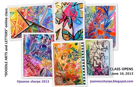 Whimspirations: ...new online class! "DOODLE ARTS AND LETTERS"...