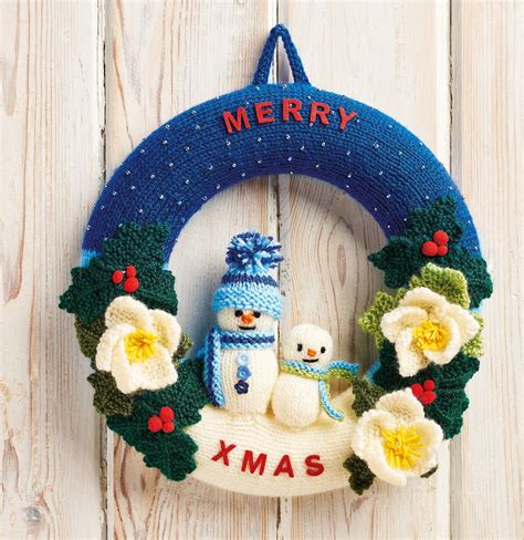 Early Access For Members Val Pierces Christmas Wreath Knitting