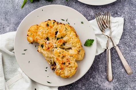 Easy Oven Roasted Cauliflower Steak Marathons And Motivation