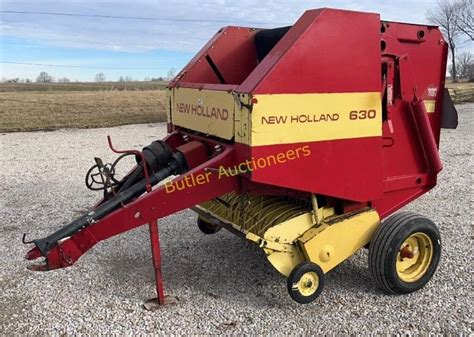 New Holland 630 Baler Live And Online Auctions On