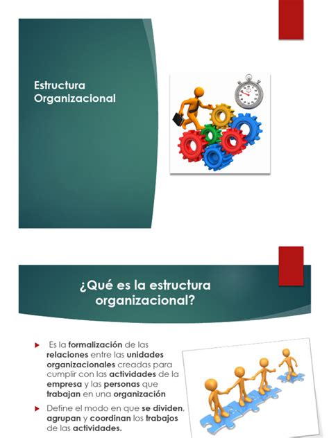 Estructura Organizacional Pdf Business Economias