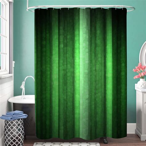 Outlets Wholesale Art Deco4waves Shower Curtain In Khaki With Gold And