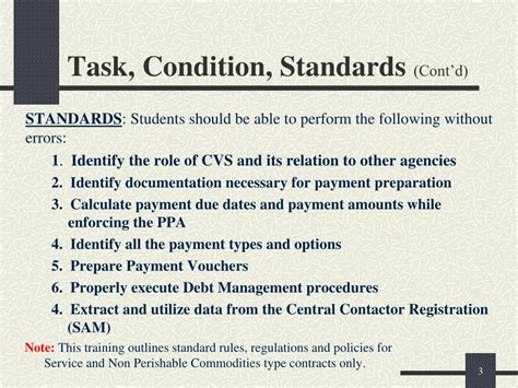 Task Condition Standard Army Top Defense Systems